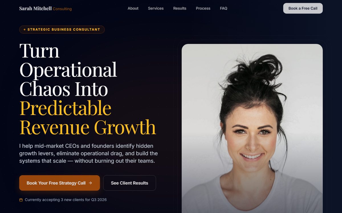 Sarah Mitchell Consulting